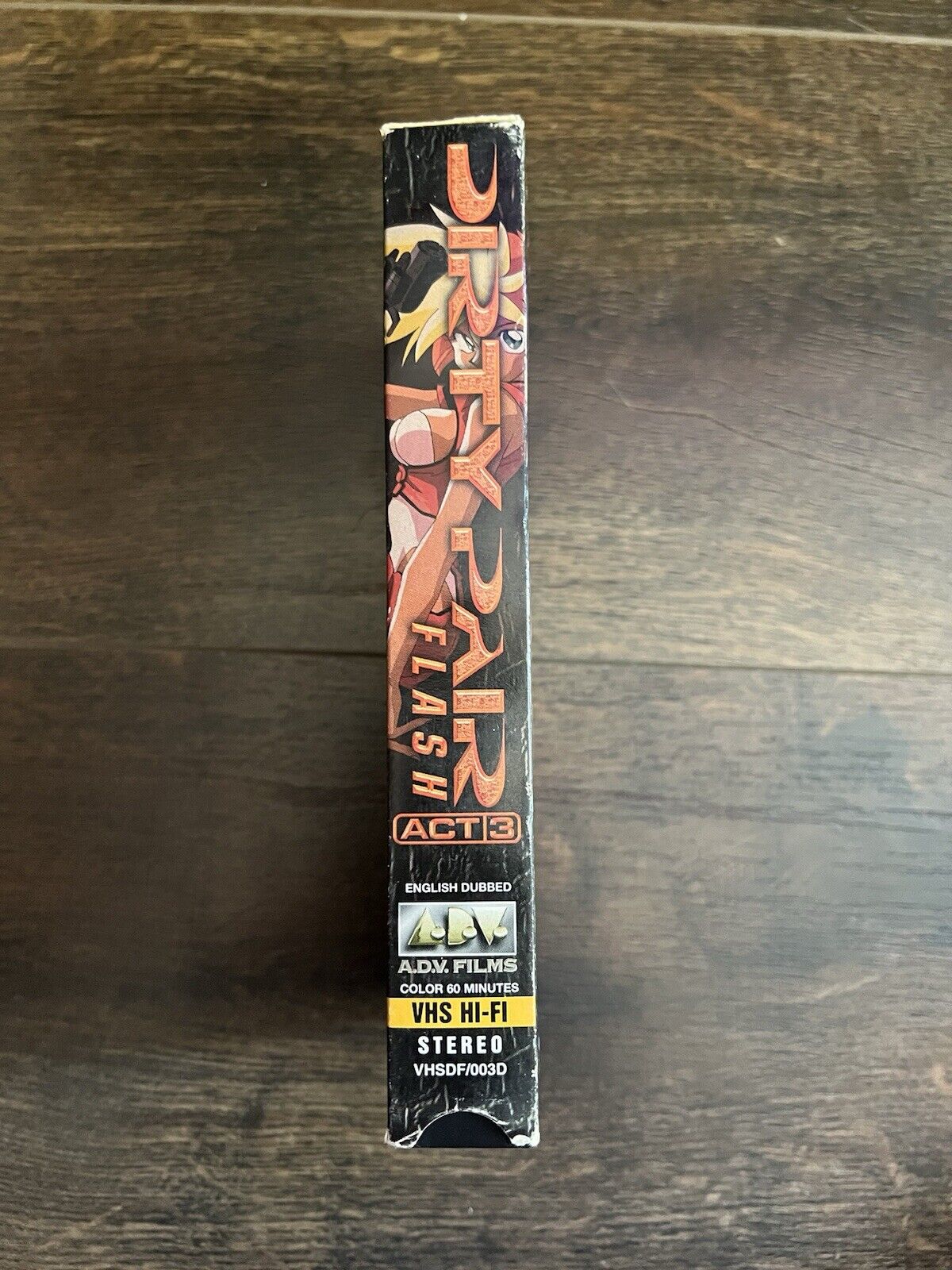 Dirty Pair Flash Act 3 Anime VHS Video Tape preowned English Dubbed ADV Films Tv