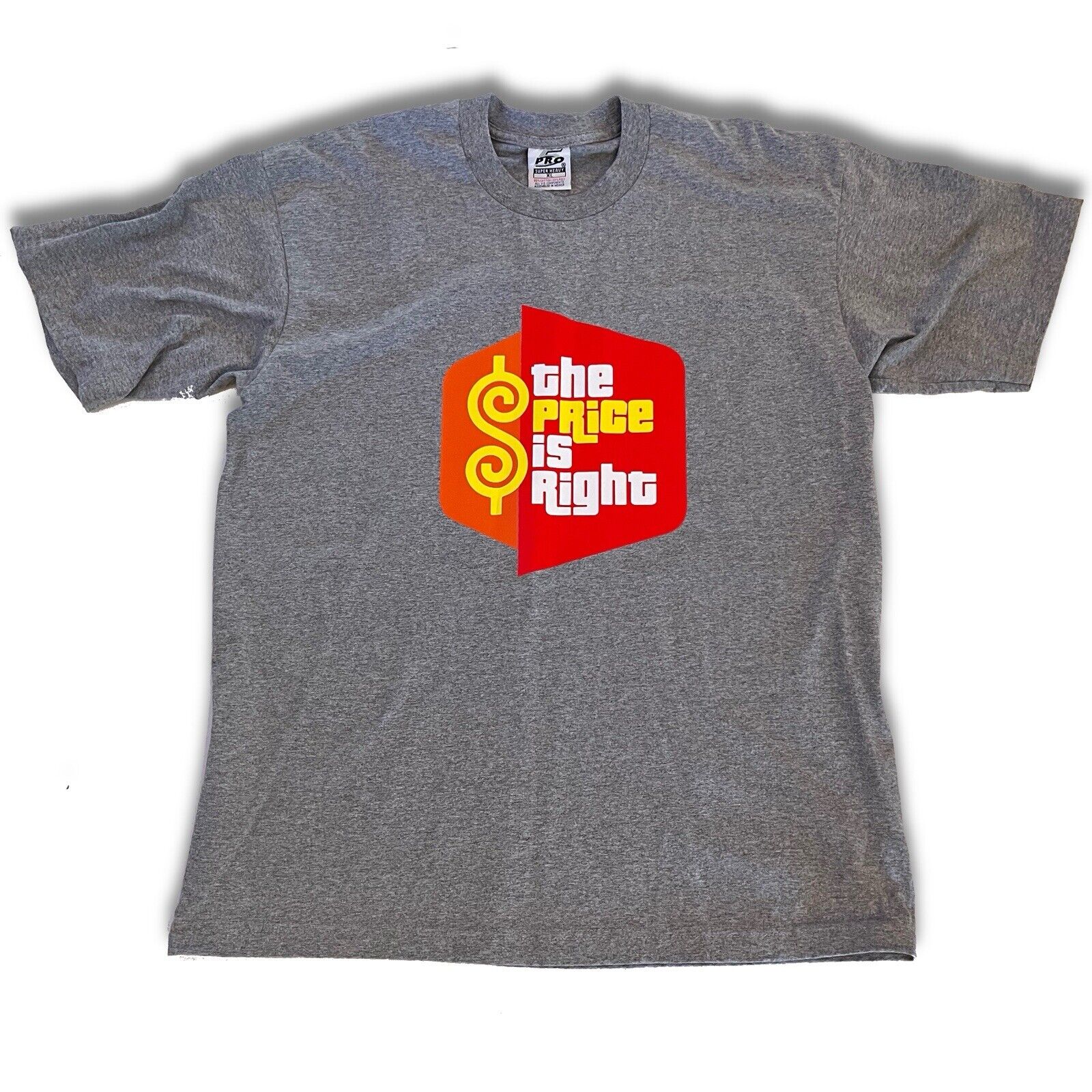 The Price is Right Tshirt Gray 5 Pro SuperHeavy Tag Mens XL Big 