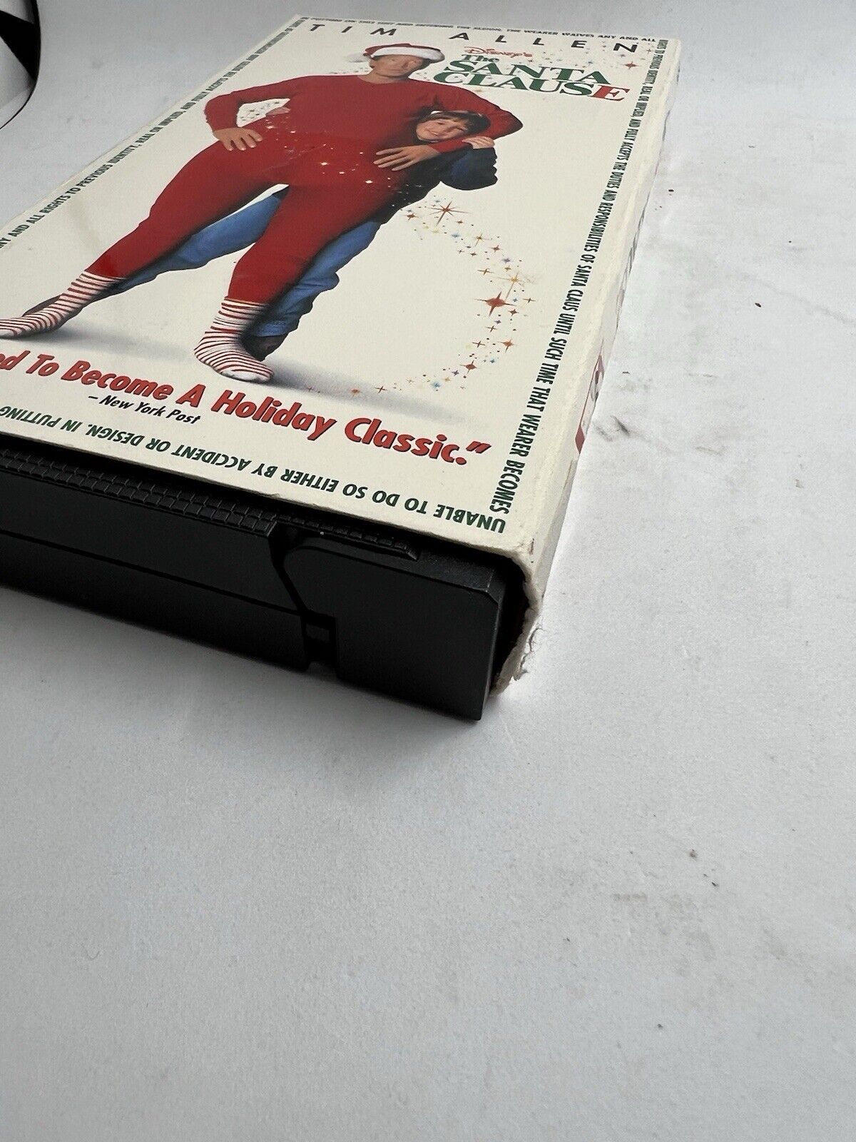 The Santa Clause VHS VCR Video Tape Movie Tim Allen Used