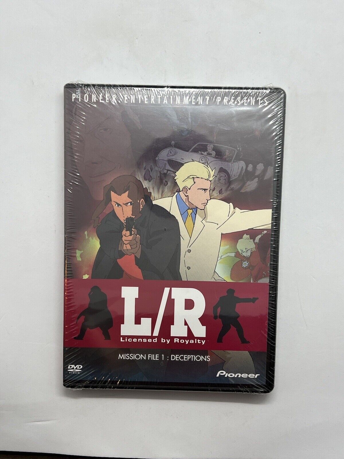 L/R - Mission File 1: Deceptions (DVD, 2003) Sealed Brand New Anime 16 Up