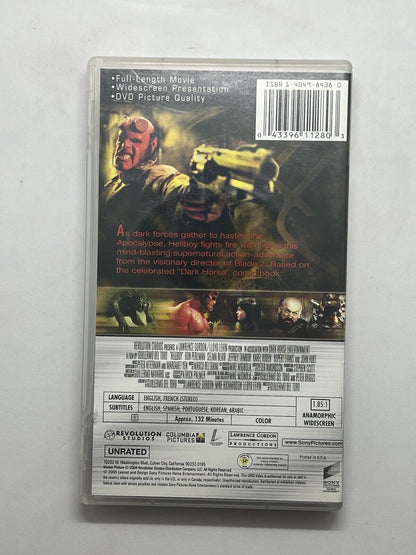 Hellboy PSP Movie (UMD, 2005, Universal Media Disc Directors Cut) Used