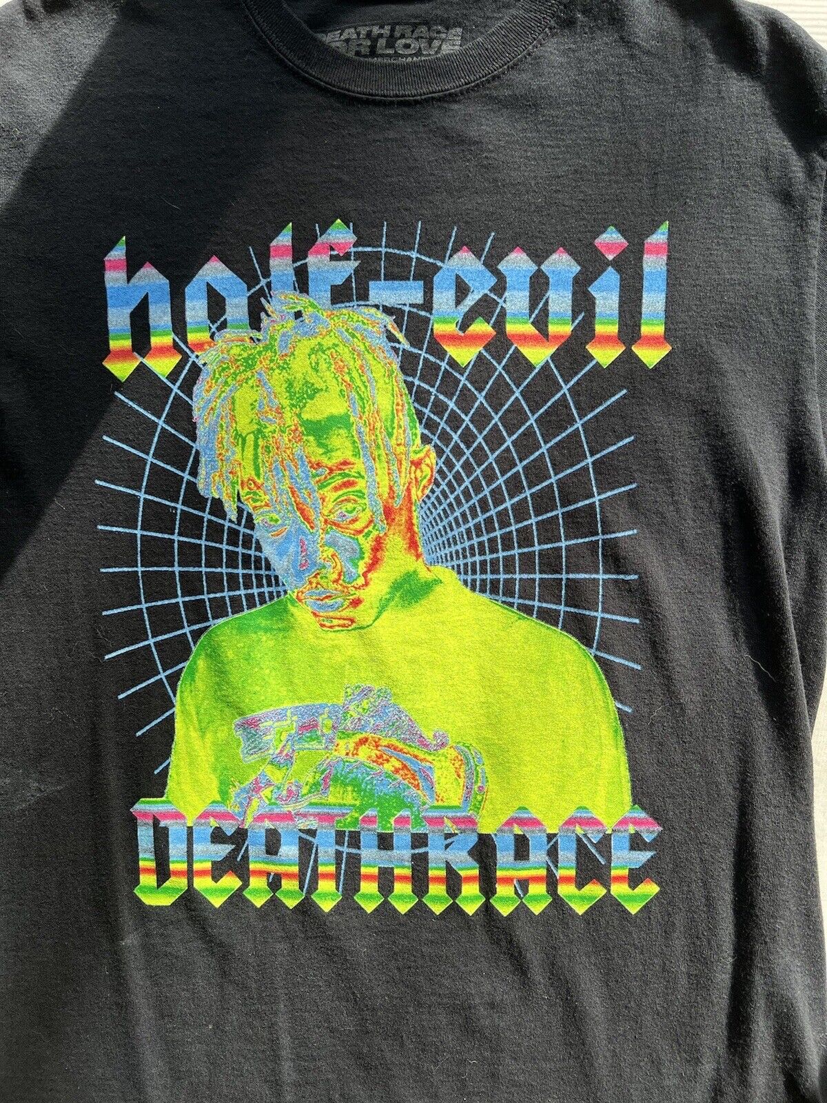 Half evil death race 2024 for love juice wrld hoodie