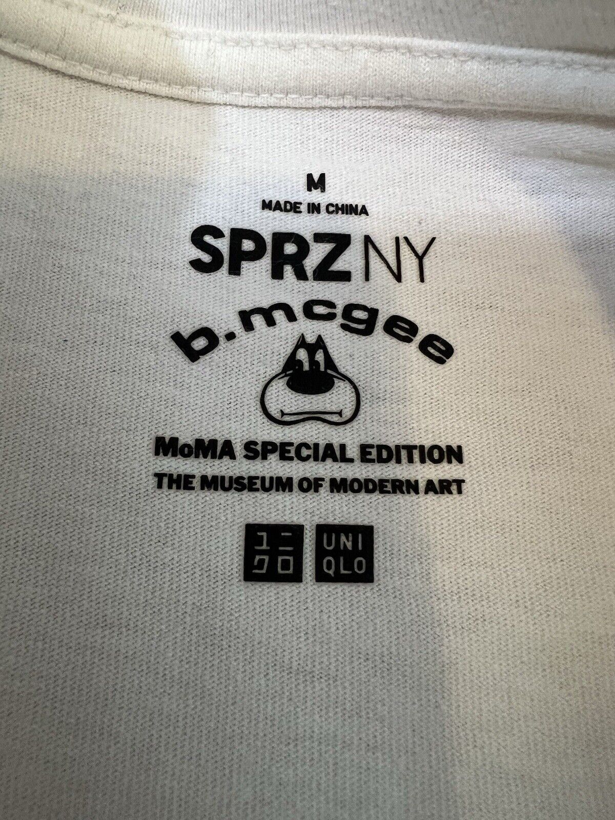 Sprz Uniqlo  B Mcgee NY Shirt Men’s M MoMA Special Edition Tshirt Twist Graffiti