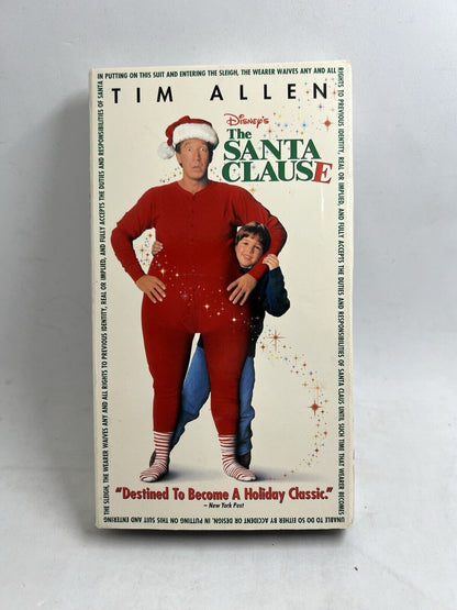 The Santa Clause VHS VCR Video Tape Movie Tim Allen Used