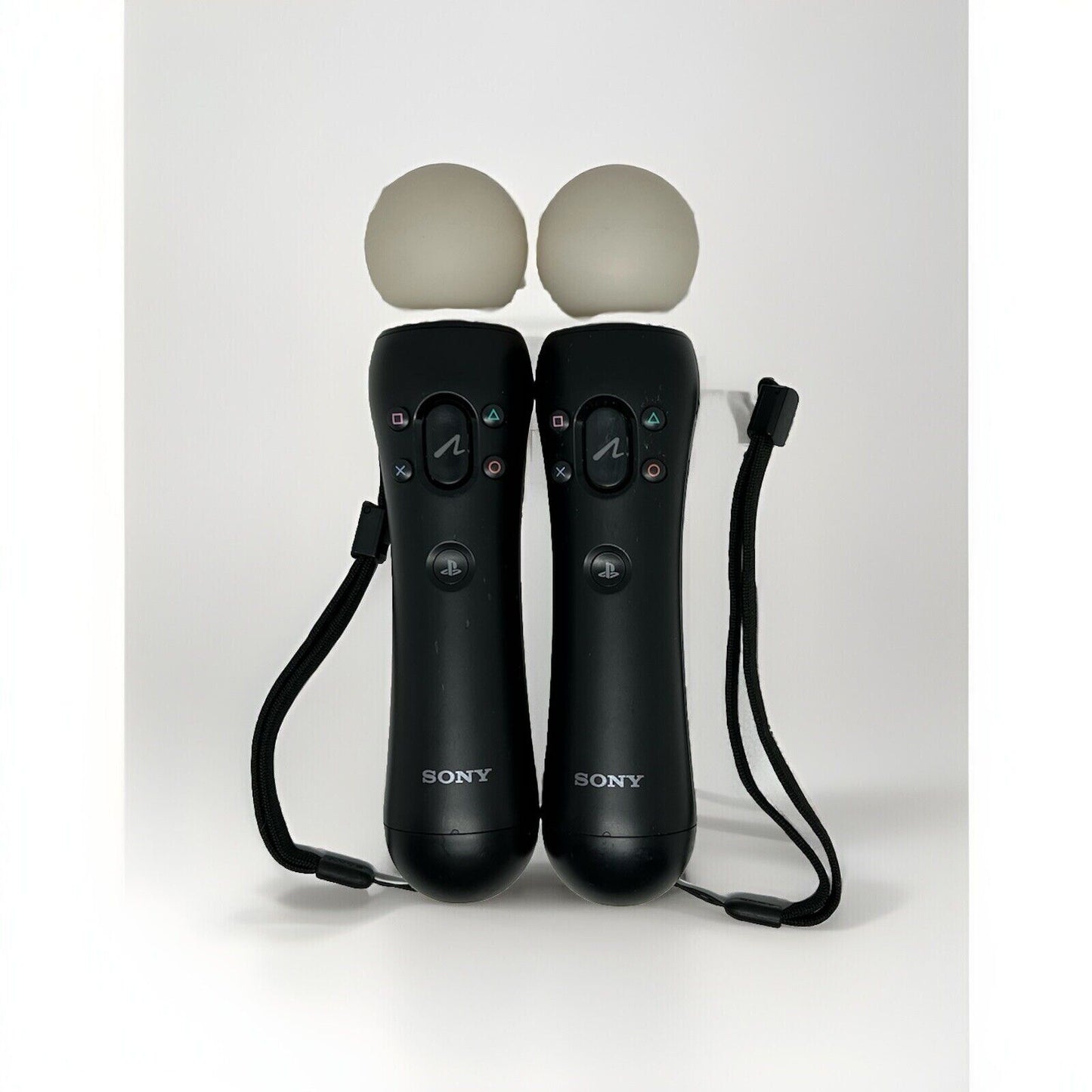 2 Set Pair Of Sony PlayStation Move Motion Controllers - TESTED (CECH-ZCM1U)