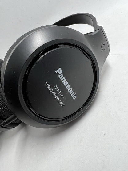 NEW Panasonic RP-HT161 Over the Ear Wired Headphones 2m Long Cord