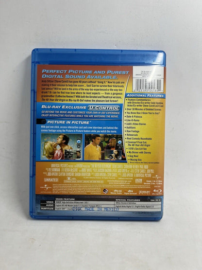 The 40 Year Old Virgin (Blu-ray, 2005) Unrated