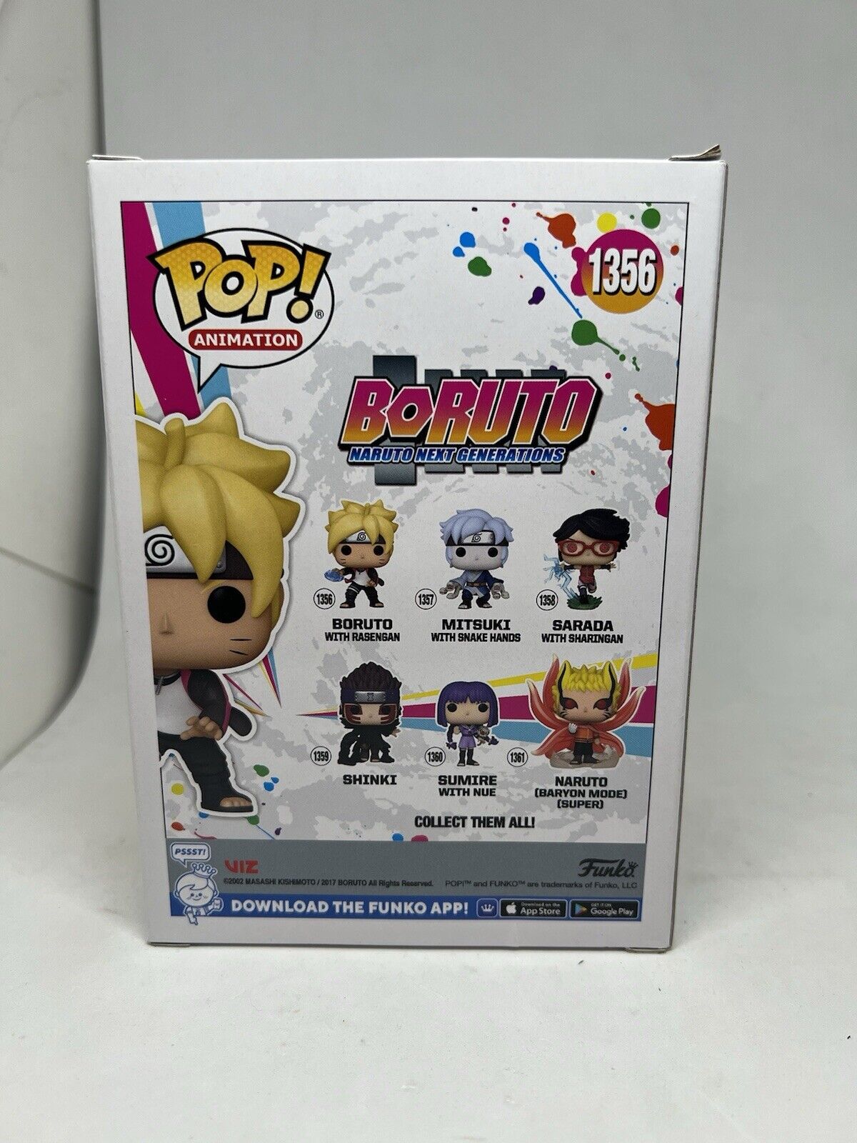 Funko Pop Animation: BORUTO w/ RASENGAN #1356 Glow in the Dark Amazon Exclusive!