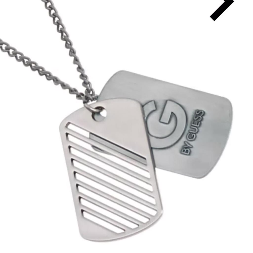 G By Guess Men's Streetwear Necklace