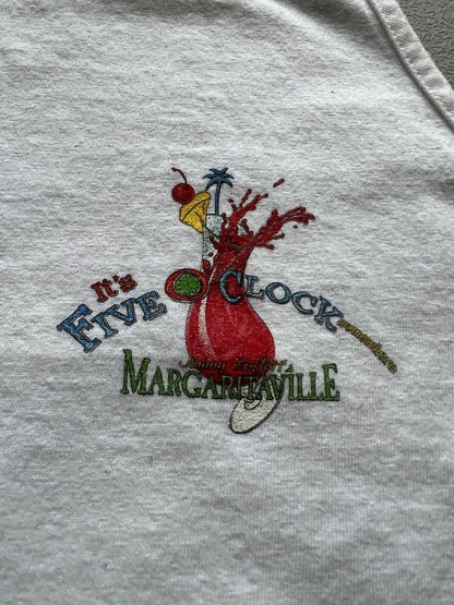 “It’s 5 O’ Clock Somewhere” Margaritaville Mens Orlando Large Tank Top Buffet FL