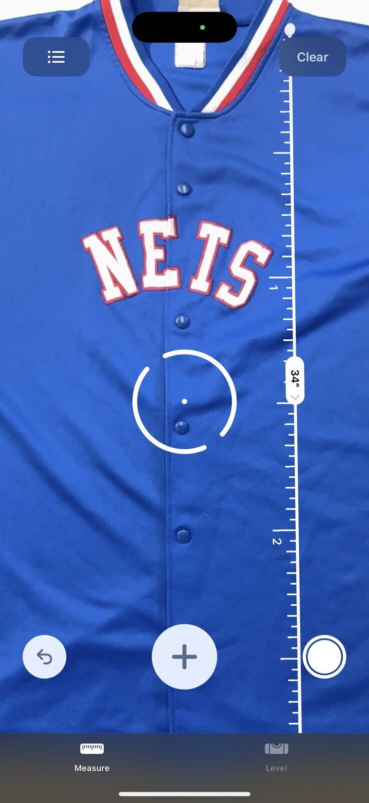 VTG Majestic NBA Hardwood Classics 2XL XXL New Jersey Nets Warm-Up SNAP Jersey