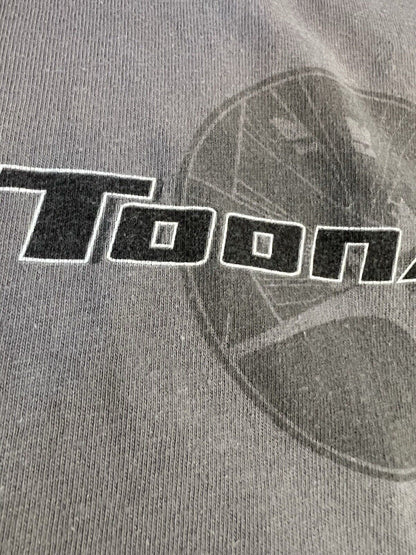 RARE Toonami Logo Gray Tshirt Shortsleeve Crewneck Cartoon Network Mens Medium