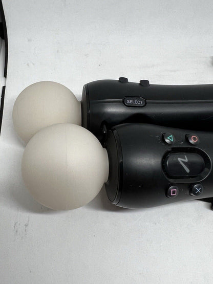 2 Set Pair Of Sony PlayStation Move Motion Controllers - TESTED (CECH-ZCM1U)