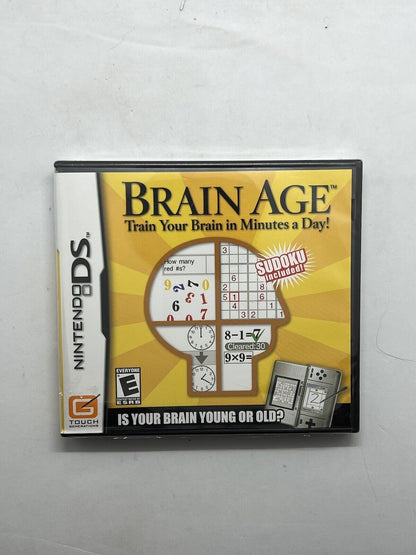 Brain Age: Train Your Brain in Minutes a Day (Nintendo DS, 2006)