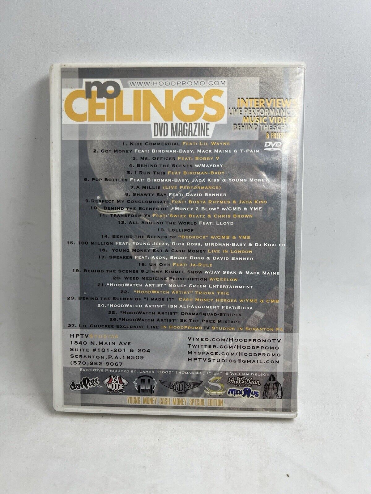 Lil Wayne: No Ceilings DVD Hood Promo TV Worldwide T-Pain Busta Rhymes Rare