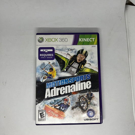 Motionsports: Adrenaline - Xbox 360 Disc, Case, And Manual