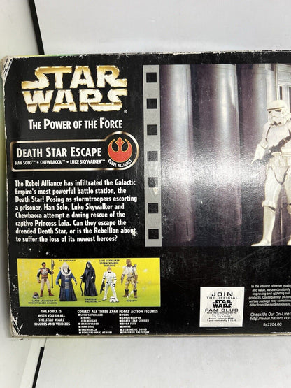 1997 STAR WARS POWER OF THE FORCE DEATH STAR ESCAPE CINEMA SCENE 3 PACK