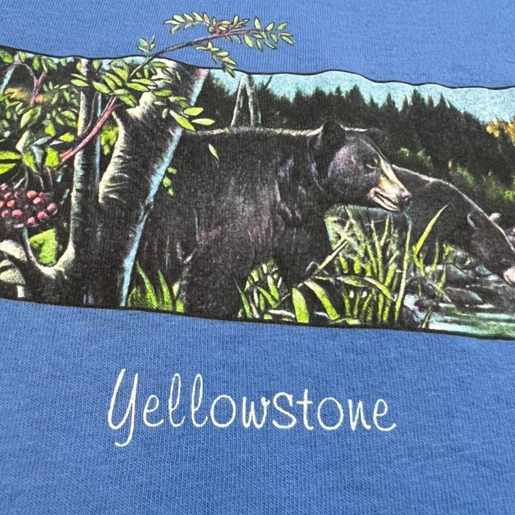 Yellowstone National Park Crewneck T Shirt