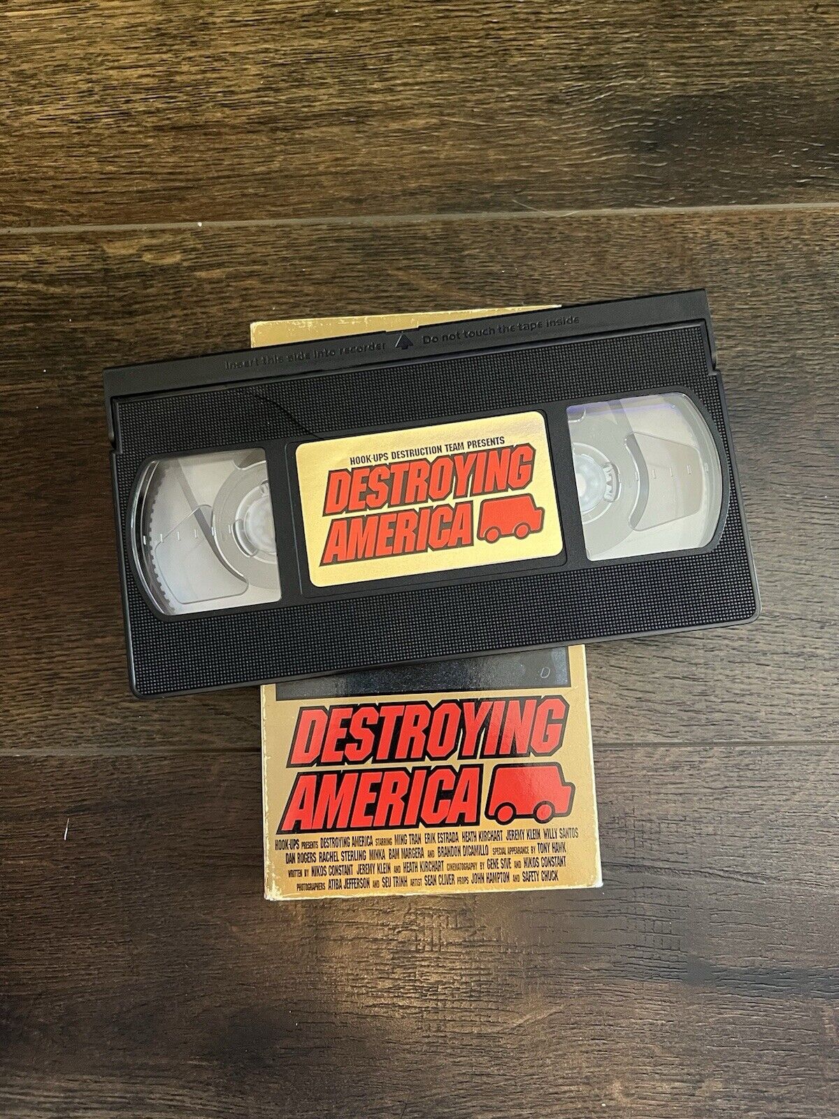 Hook-Ups Destroying America Jeremy Klein Skateboarding VHS Tony Hawk Birdhouse