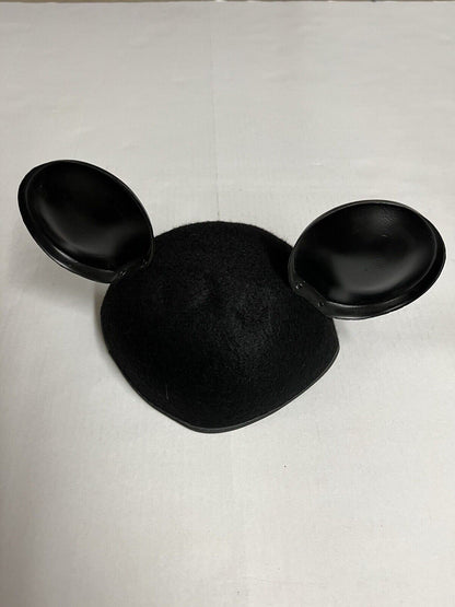 Club 33 Mickey Mouse Ears Cap Black Adult Hat Headwear Rare Disneyland Disneyana