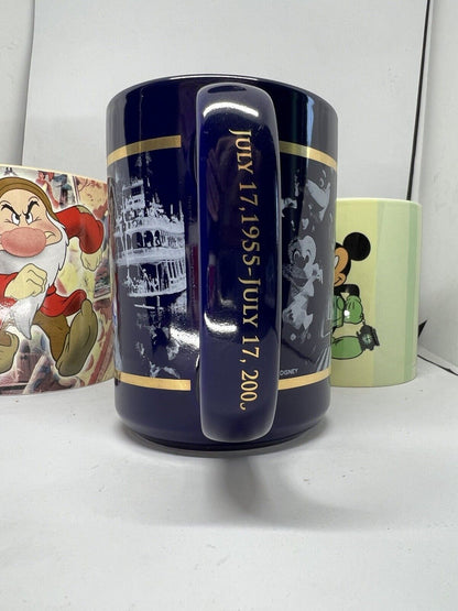 Lot Of 3 Disney Mugs. New With Tags. Disneyland Mug Angry Elf. Walt. Coffee Cup