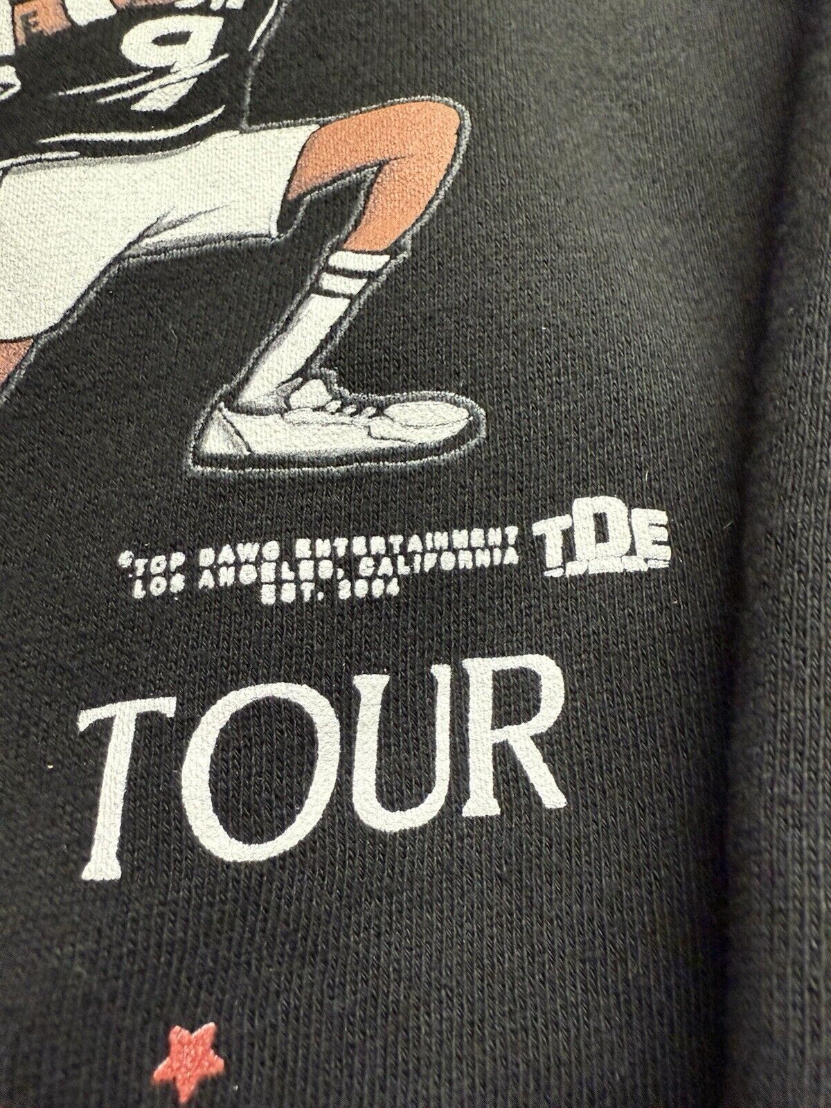 2019 TDE Top Dawg Entertainment Kendrick the Championship Tour  Hoodie Small