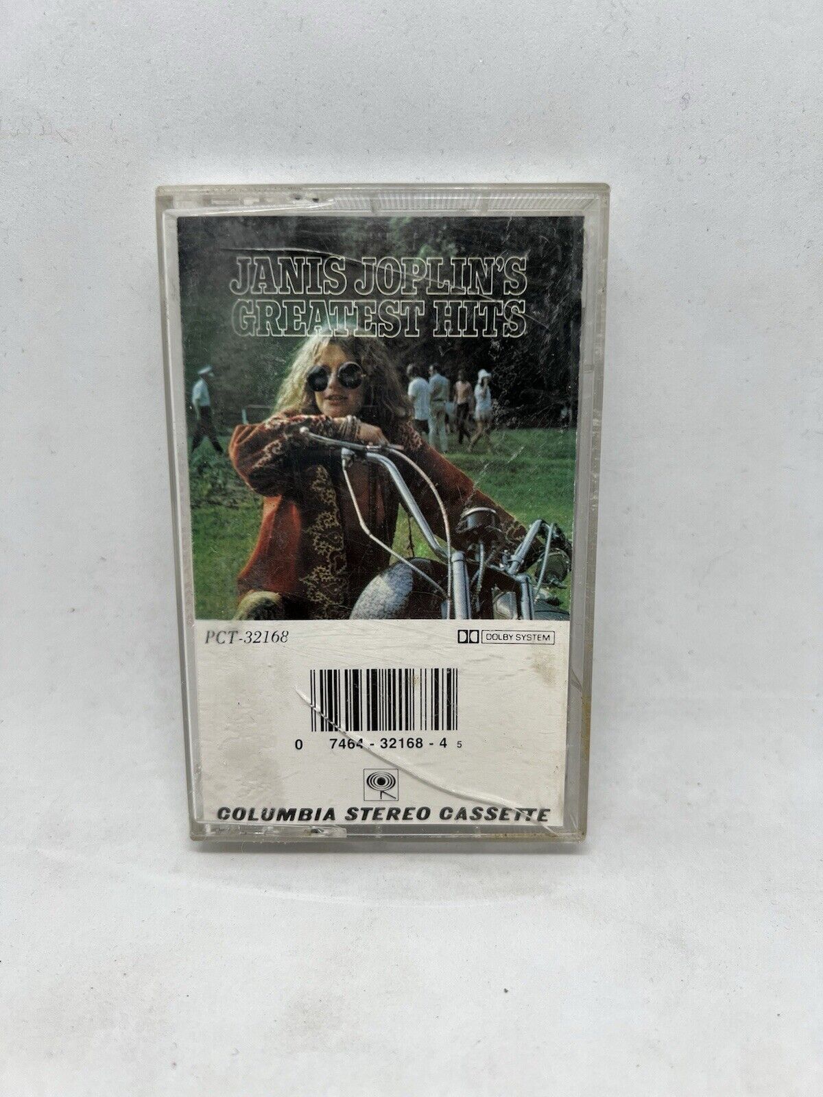 JANIS JOPLIN - GREATEST HITS (Cassette, 1973, CBS/Columbia) PCT 32168