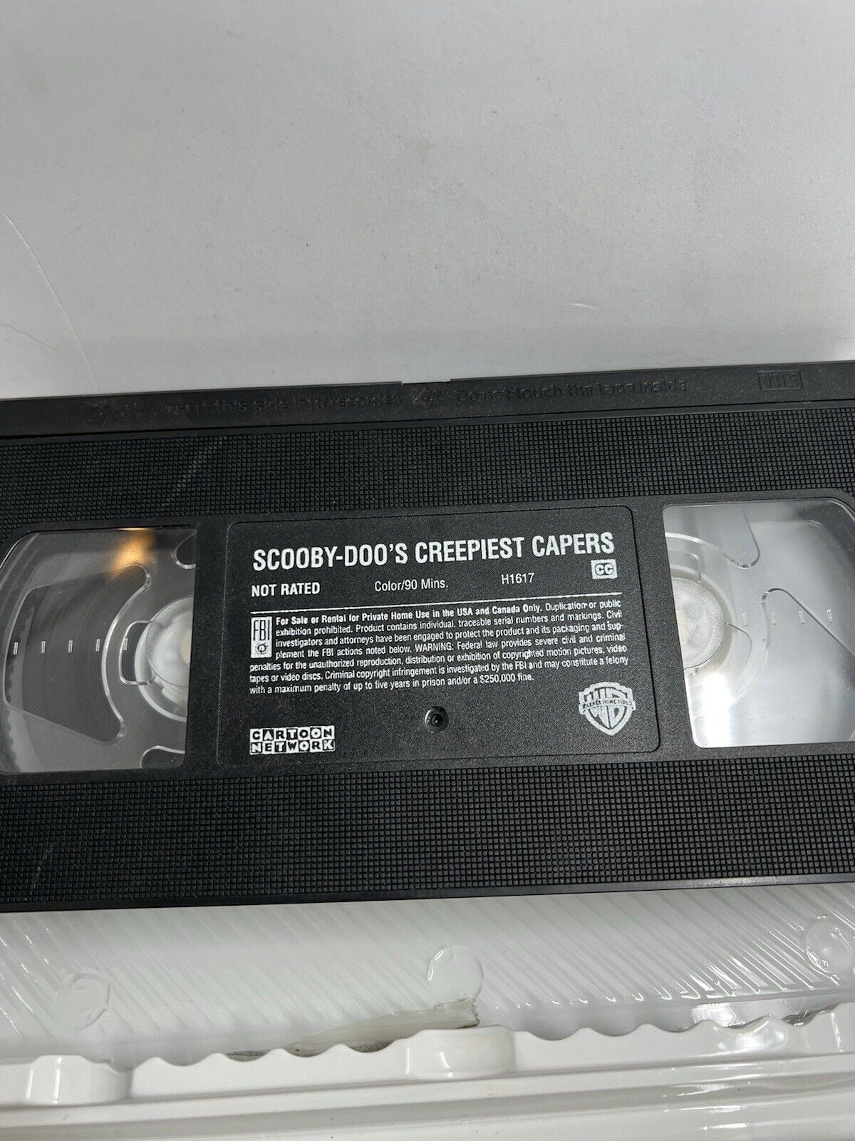 Scooby-Doo's Creepiest Capers (VHS, 2000, Clam Shell) Shaggy Vintage Fred Velma