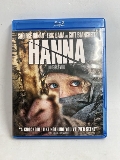 HANNA Blu-Ray Disc Saoirse Ronan, Eric Bana, Cate Blanchett - Action Film Movie