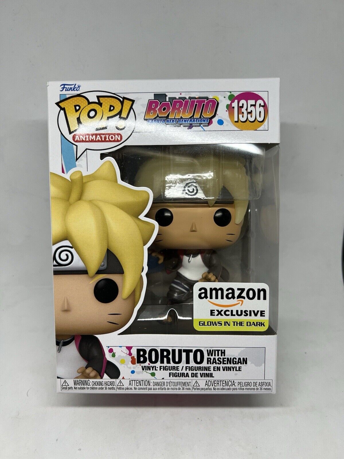 Funko Pop Animation: BORUTO w/ RASENGAN #1356 Glow in the Dark Amazon Exclusive!