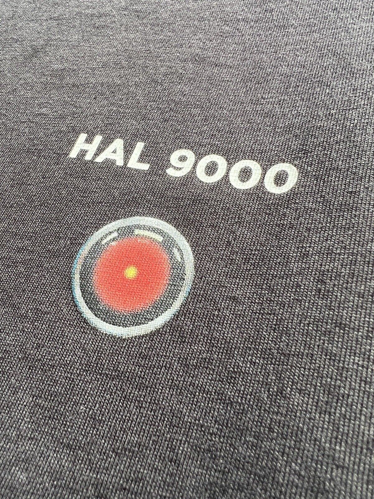 Uniqlo 2001 A Space Odyssey Hal 9000 T Shirt Size Medium Black Stanley Kubrick