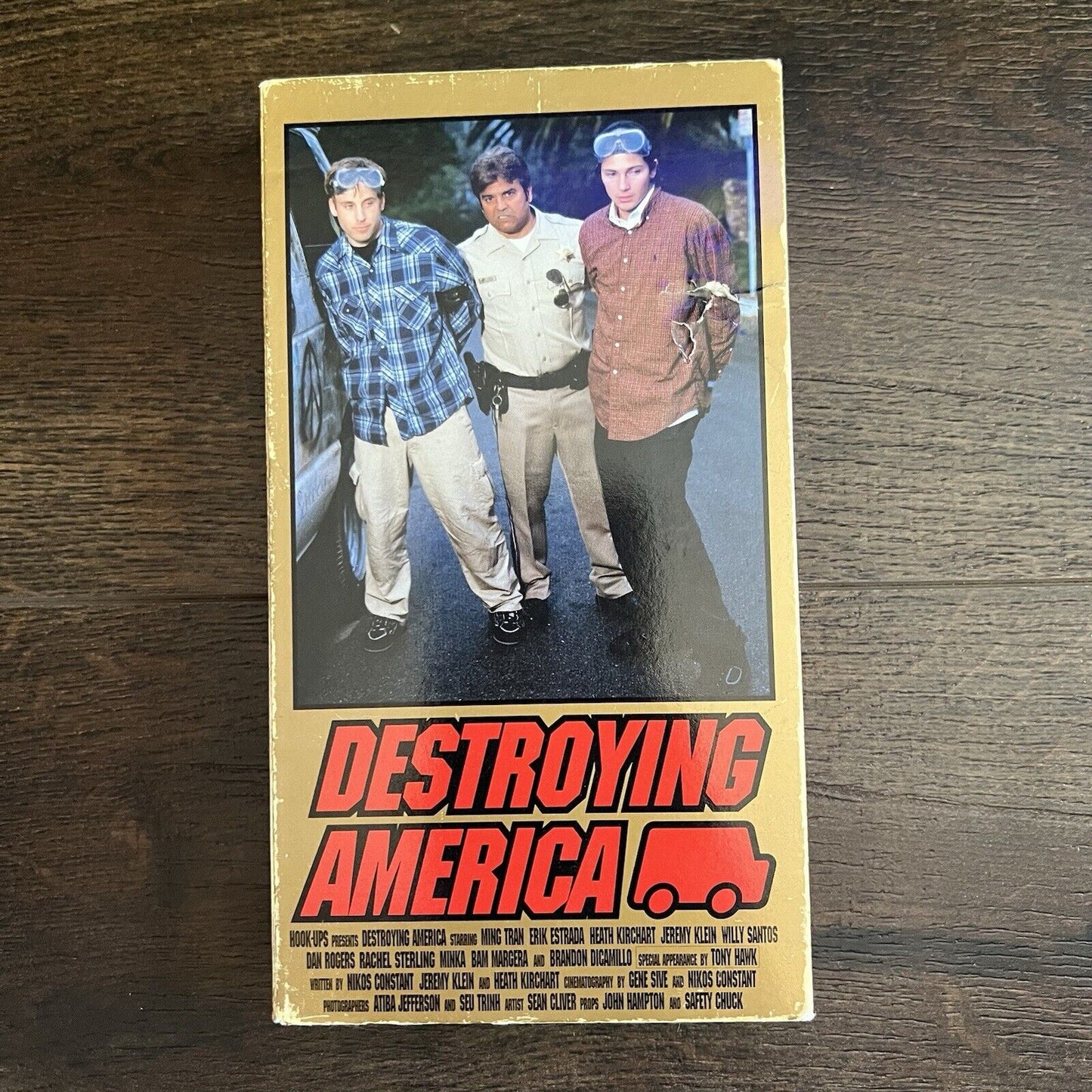 Hook-Ups Destroying America Jeremy Klein Skateboarding VHS Tony Hawk Birdhouse