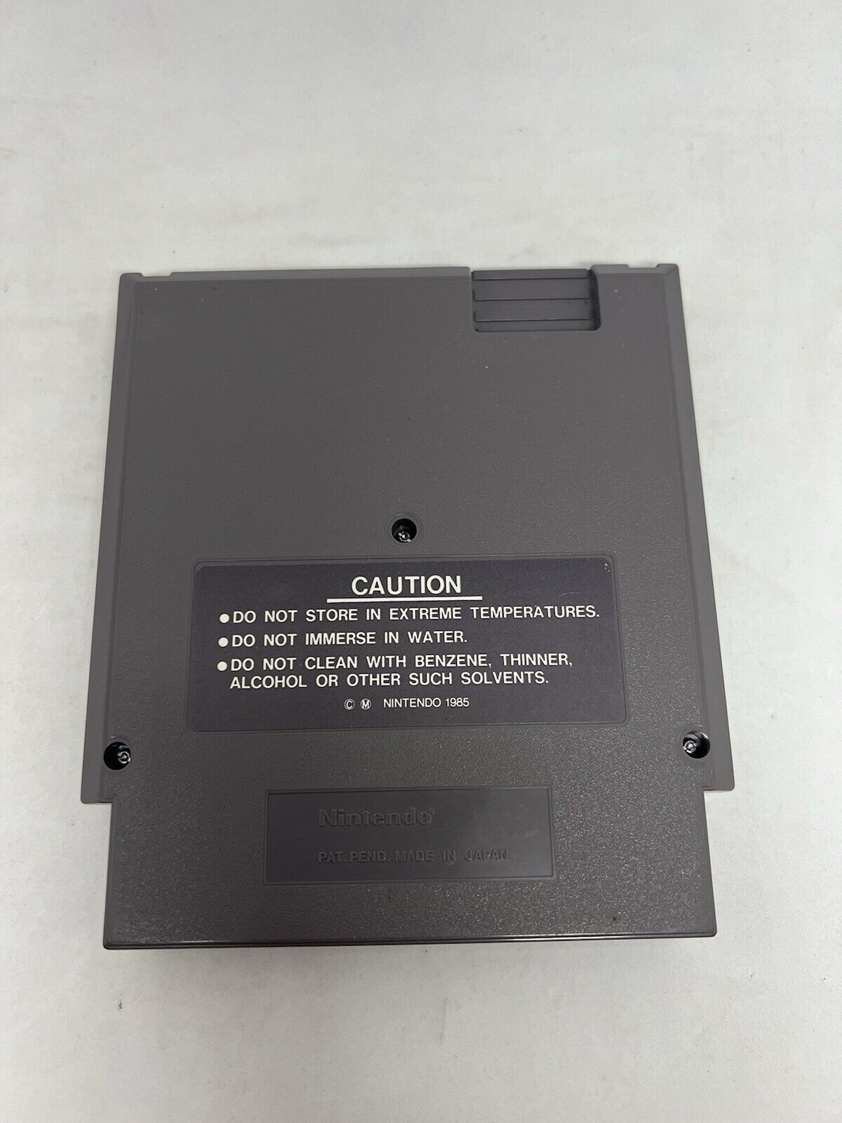 Alpha Mission (Nintendo NES) SNK Made In Japan Clean! Authentic! 3 Hole Variant