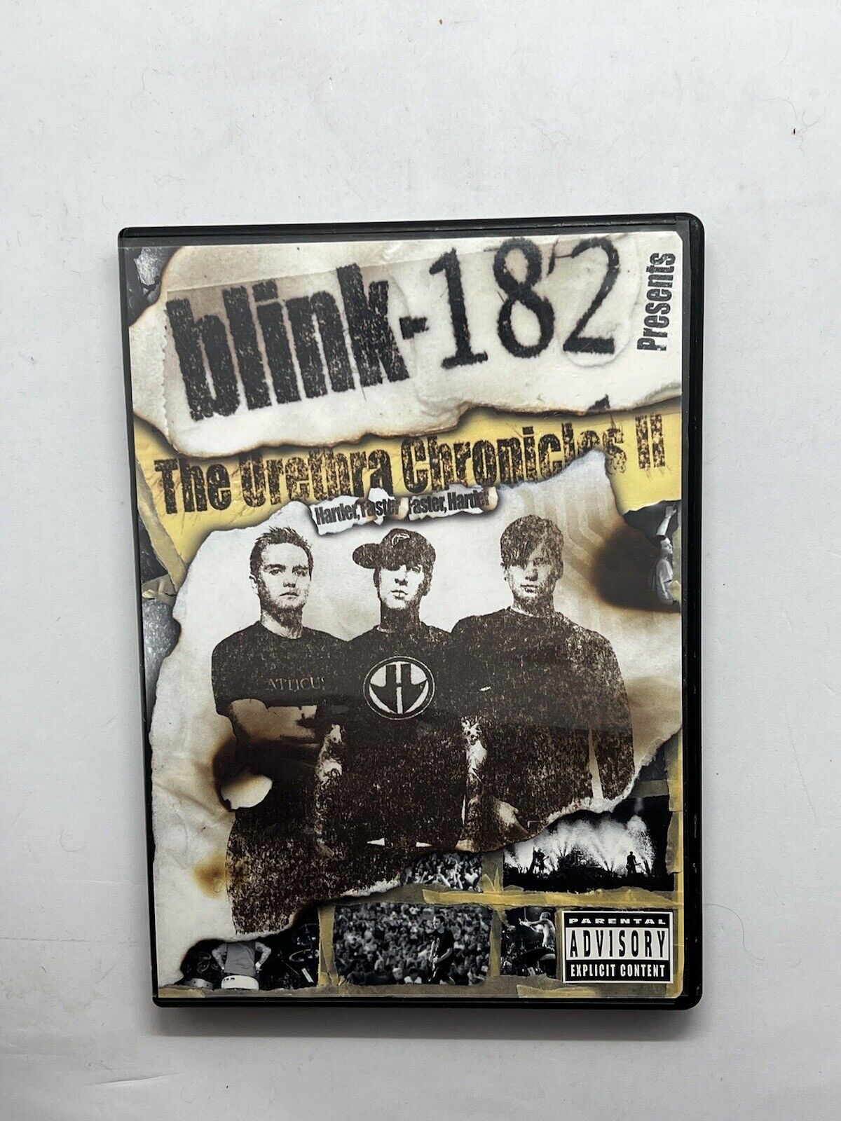 Blink 182 - The Urethra Chronicles II, Harder Faster Harder Faster (DVD,...