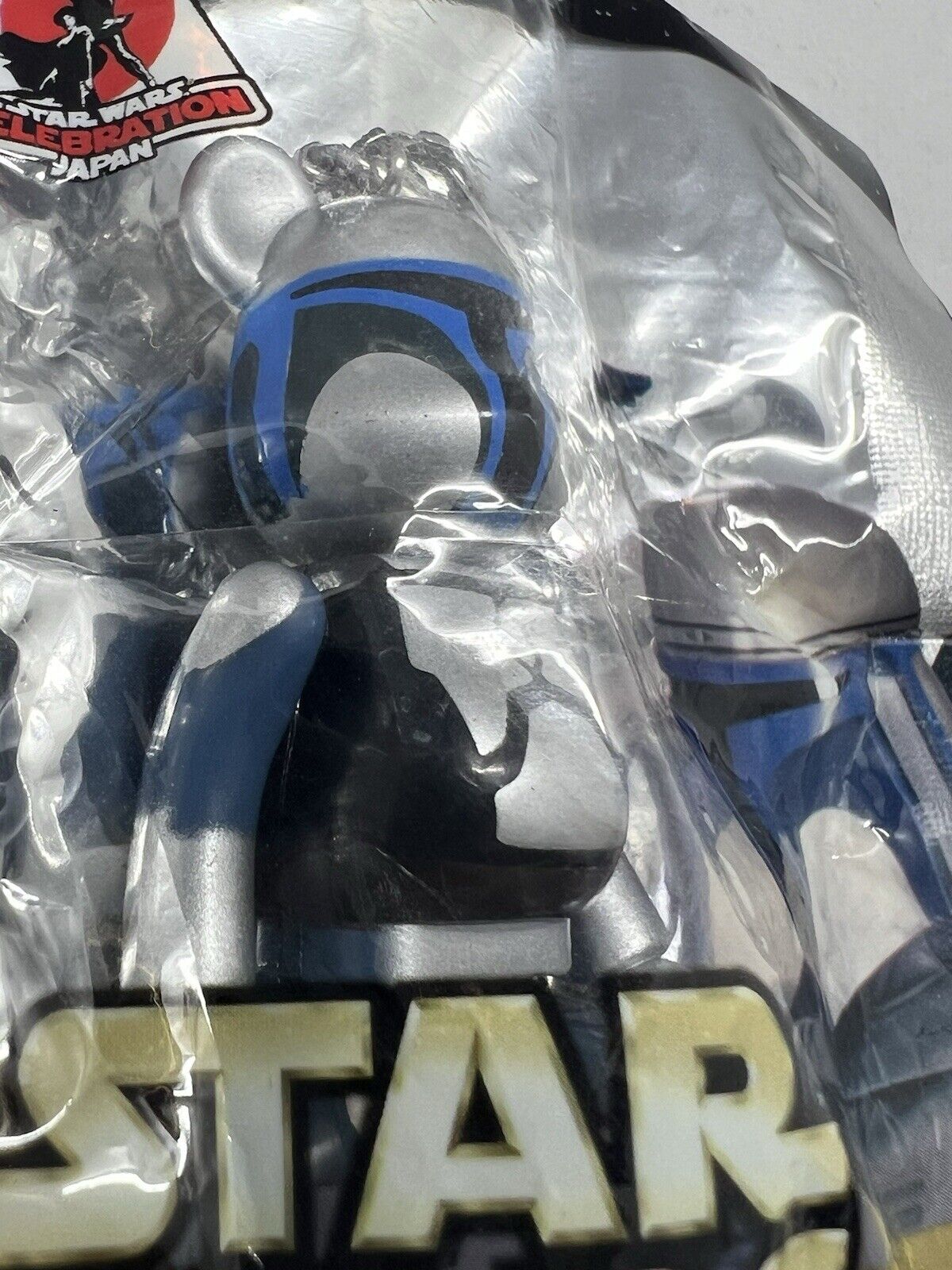 2008 Bearbrick Star Wars Jango Fett #5 70% PEPSI MEDICOM MINI FIGURE Keychain