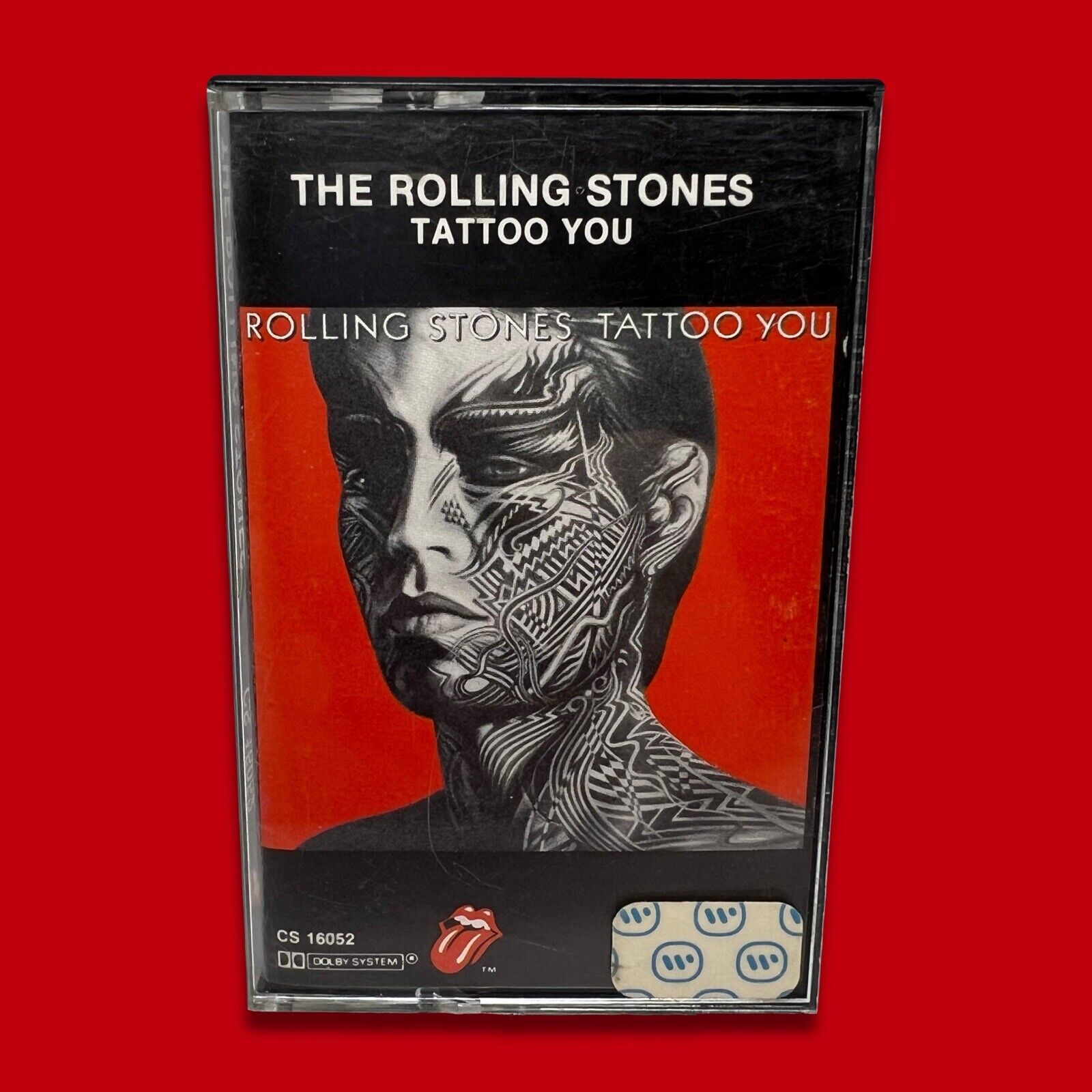 THE ROLLING STONES - TATTOO YOU Cassette Tape, CS 16052 (1981) Rock