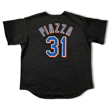 Vintage NEW YORK METS #31  PIAZZA MAJESTIC Authentic SHIRT JERSEY MLB BASEBALL