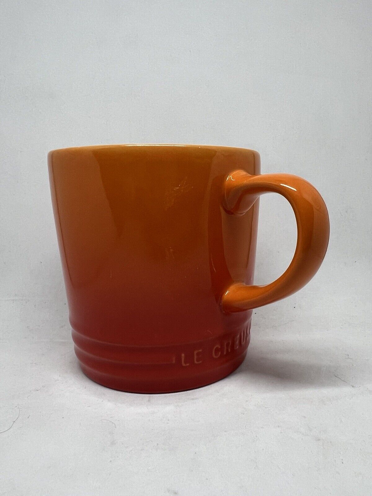 Le Creuset Stoneware 350 ML  Mug in Flame Orange Coffee Second Choix