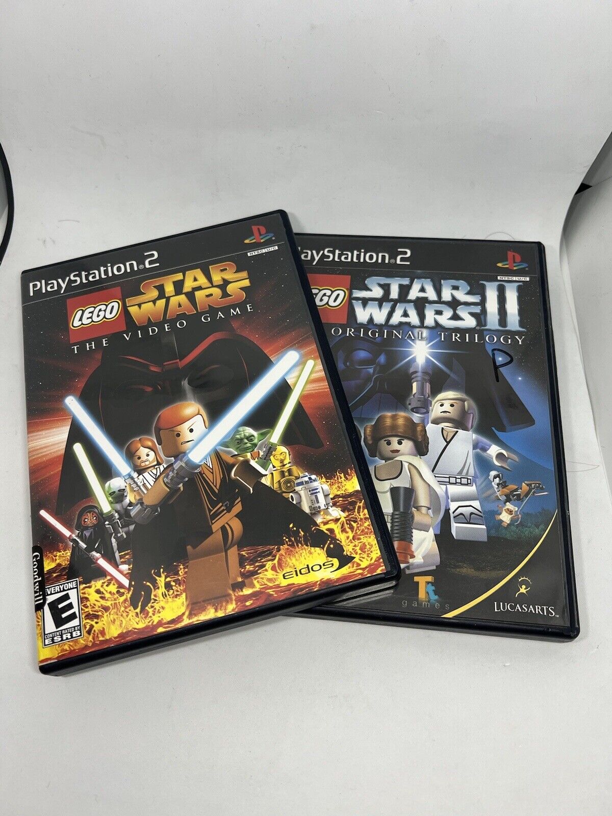 LEGO Star Wars 1  & 2 Original Trilogy PS2 Bundle