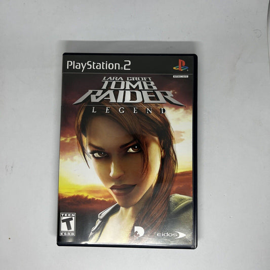 Lara Croft: Tomb Raider Legend (Sony PlayStation 2, 2006) CIB PS2