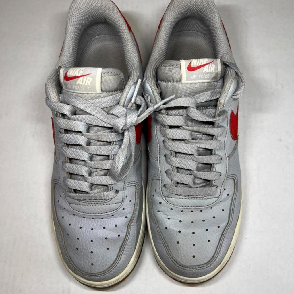 Nike Air Force 1 2007 grey/university red/white