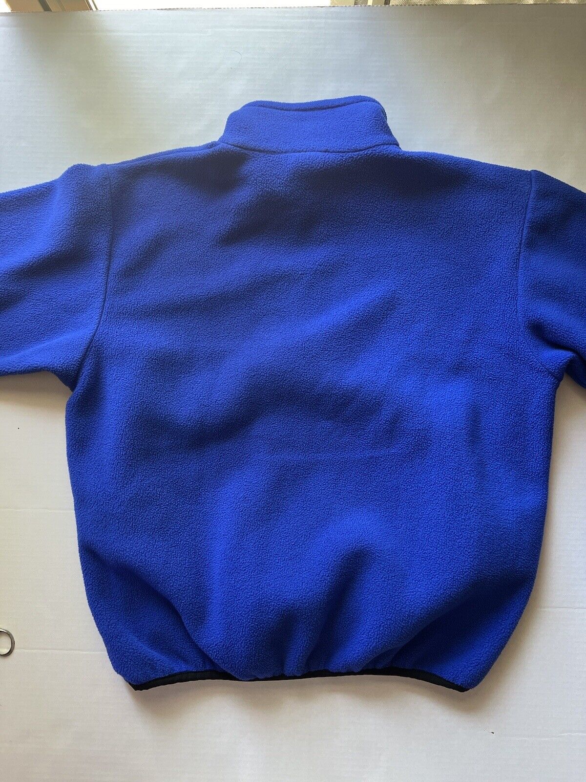 Marker Bindings USA Olympic Fleece Pullover 1/4 Zip Sweater Blue Size XL Skiing