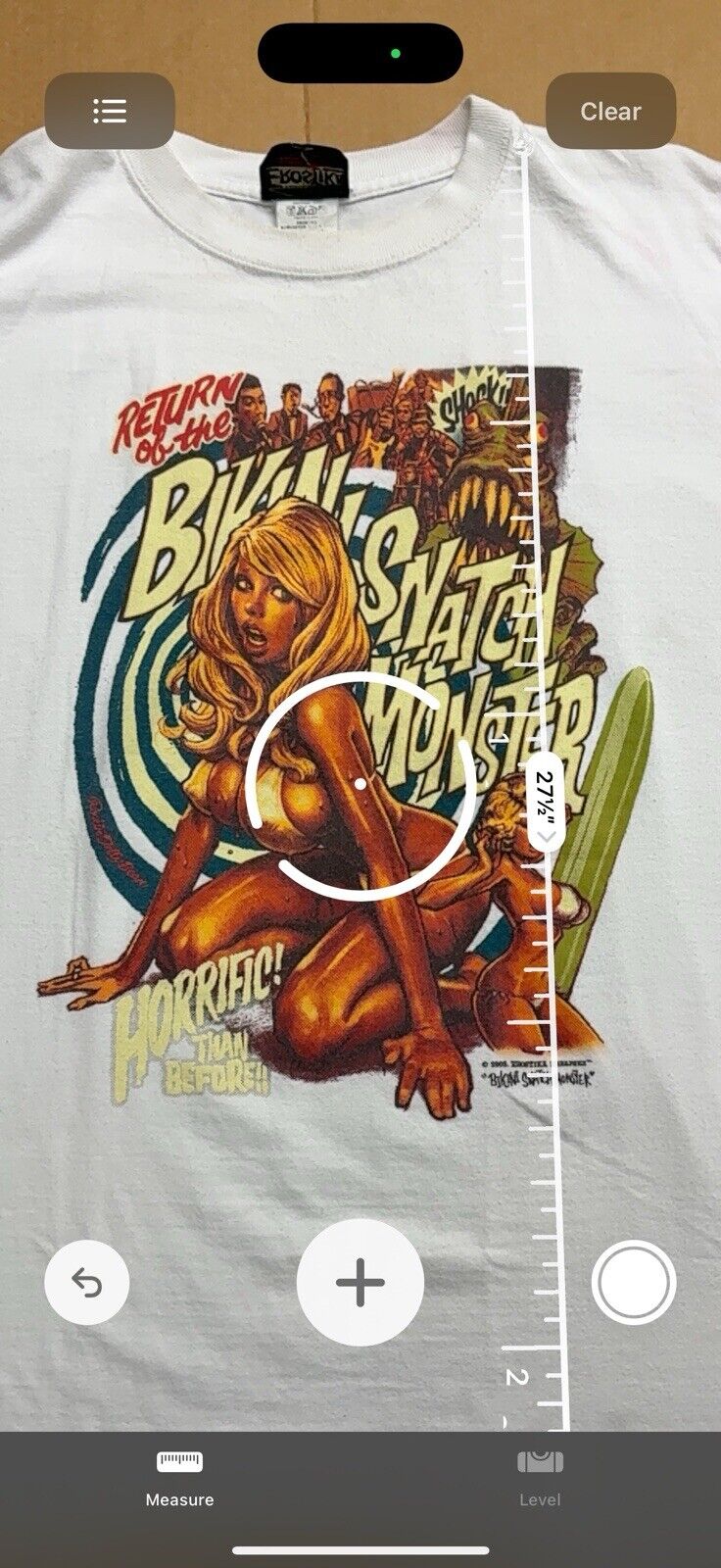 Rockin Jelly Bean EROSTIKA Invasion Of Bikini Snatchers Shirt 2009 Size L Mens