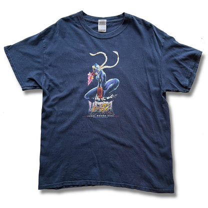 Ultra Street Fighter IV USA Final Round Tournament Shirt Sz Large Capcom Waifu