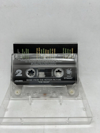 The Mask Motion Picture Soundtrack Chaos/Columbia 1994 Cassette Jim Carry