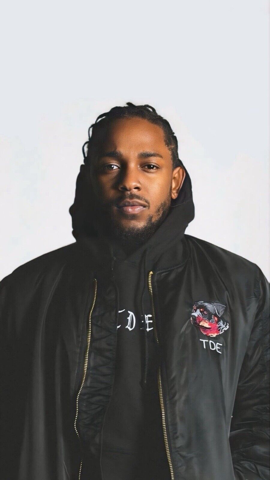 Kendrick Lamar 2016 TDE Bomber Jacket “Don’t Worry” Top Dawg Ent Rap Los Angeles