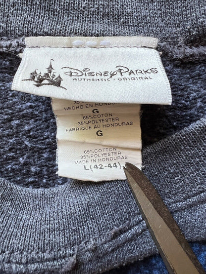 Disneyland Oswald Crewneck - Men's Large, Grey. Its Gas DCA Disney Super Service