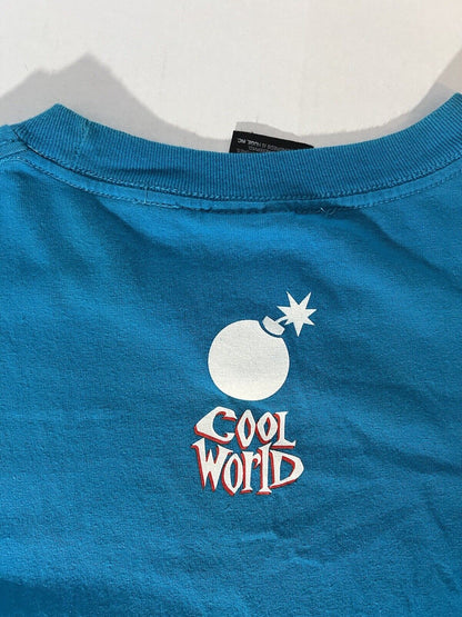 2011 The Hundreds x Cool World Holli Wood Shirt RARE Brad Pitt SS Mens XL