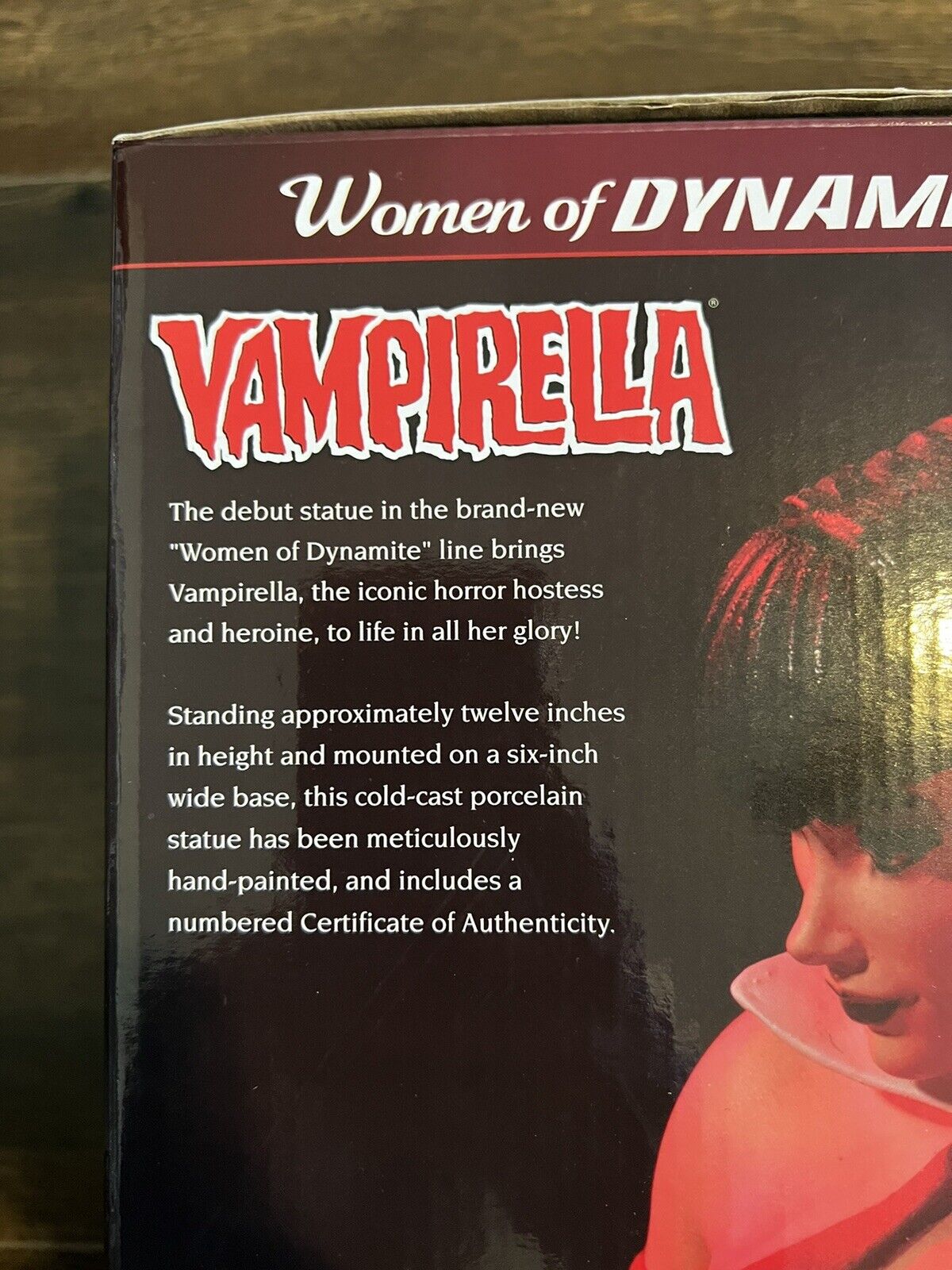 Vampirella #1642 Women of Dynamite  Statue Limited Ed J Scott Campbell & Smith