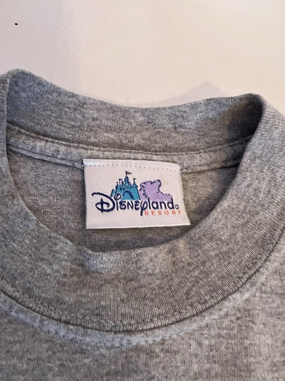 Disney California Adventure Y2K Goofy Kids Tshirt Crewneck Medium Gray